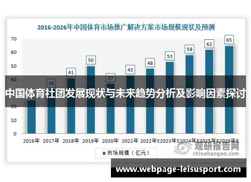 中国体育社团发展现状与未来趋势分析及影响因素探讨
