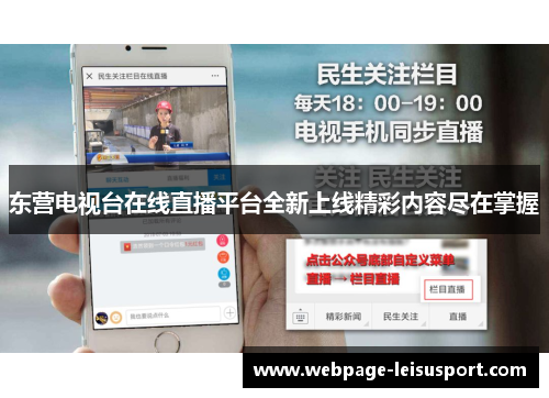 东营电视台在线直播平台全新上线精彩内容尽在掌握